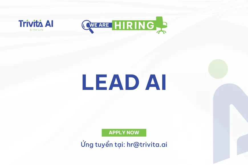 Tuyển dụng Lead AI Engineer