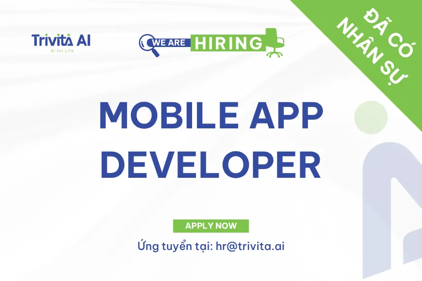 Tuyển dụng MOBILE APP DEVELOPER
